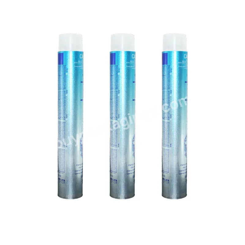 Custom Logo Semi-permanent Colour Hair Dye Gel Change Empty Hair Color Aluminum Tube Packaging Hair Salon Tube