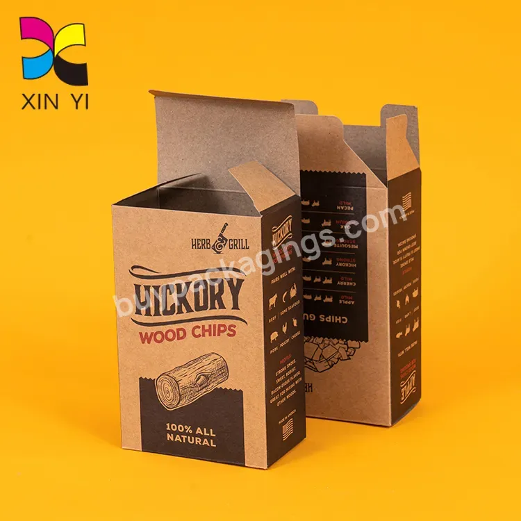 Custom Logo Shipping Paper Box Packaging Luxury Recycled Folding Kraft Paper Box