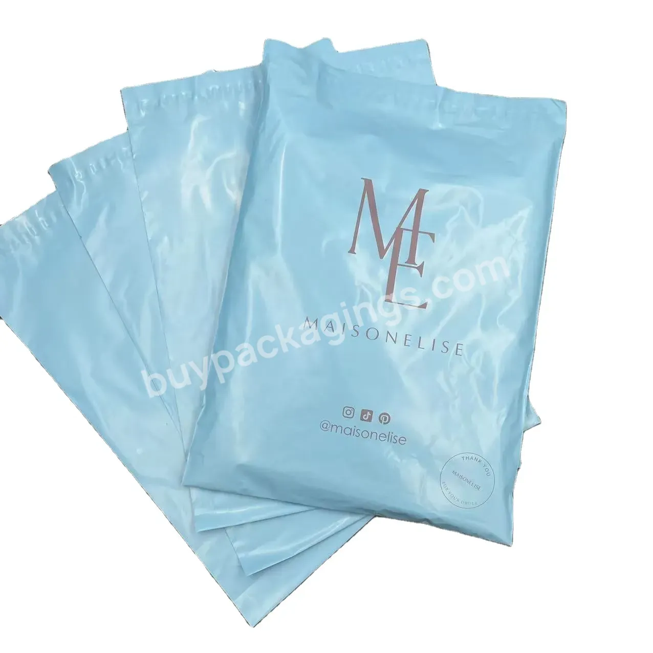 Custom Logo Shipping Poly Mailers Plastic Envelope Courier Polymailer Bags Waterproof Self Adhesive Sealing Bag For Clothing - Buy Poly Mailers,Plastic Poly Mailers Bags,|custom Plastic Poly Mailers Bags.