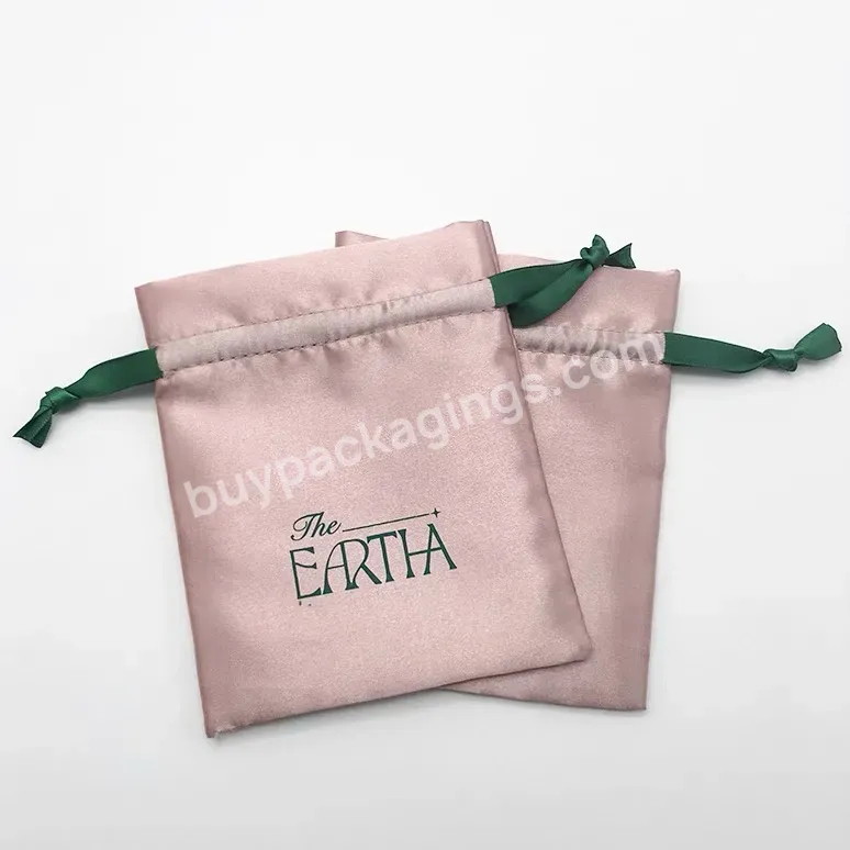 Custom Logo Silk Screen Print Organic Cotton Muslin Bags Double Shopping Pouch Canvas Drawstring Bag Dust Bag For Handbag Shoe