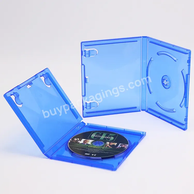 Custom Logo Single Packaging Cd Dvd Game Disc Empty Box Pp Gaming Accessories Game Case For Ps3 Ps5 Ps4 Playstation 3 4 5