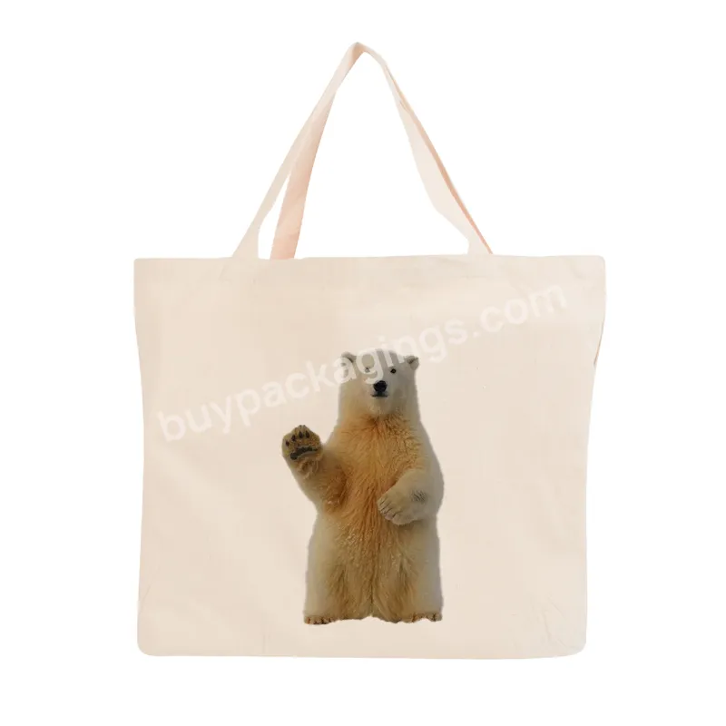 Custom Logo Size Printed Eco Friendly Recycled Reusable Plain Bulk New Polyester Cotton Canvas Grocery Shopping Tote Bag