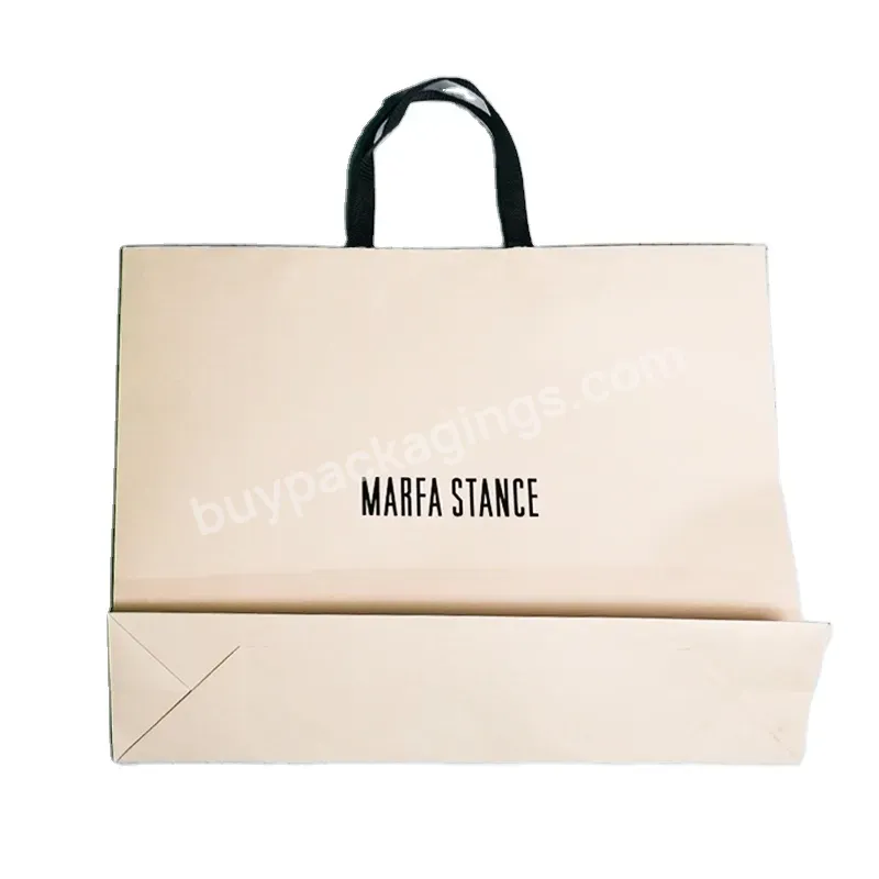 Custom Logo & Size Printed Kraft Paper Bag Shopping Mailer Bag