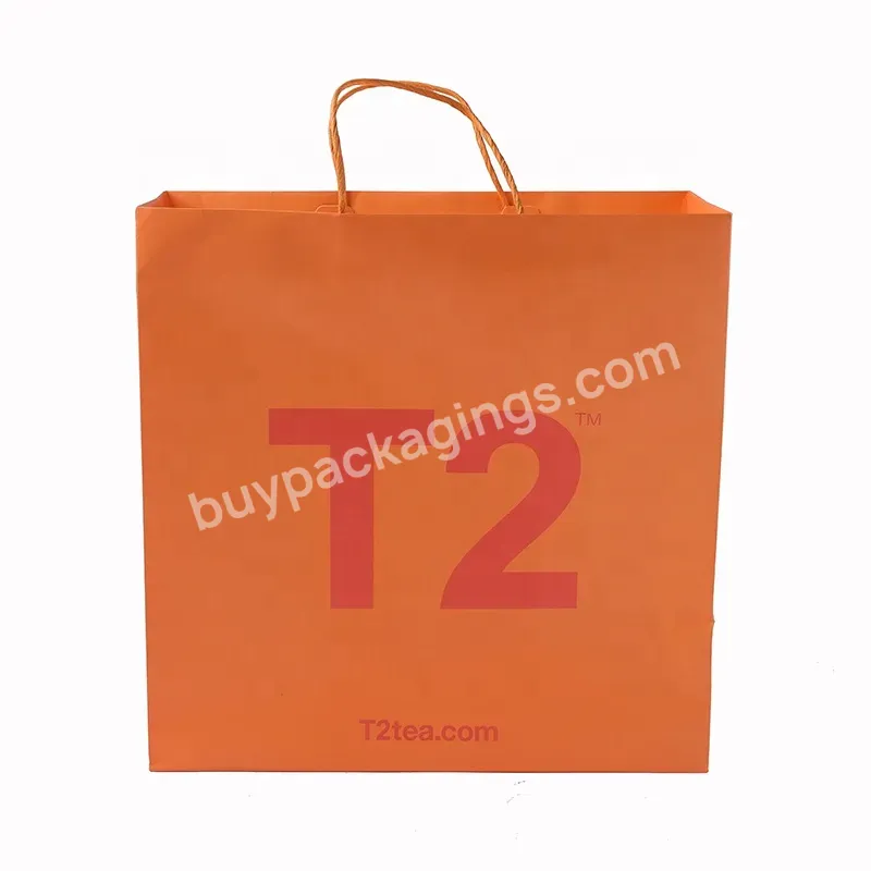 Custom Logo & Size Printed Kraft Paper Bag Shopping Mailer Bag