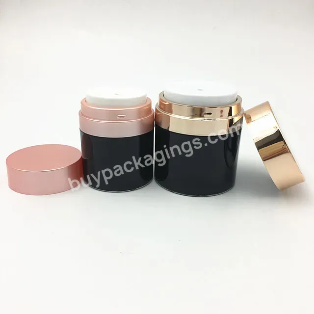 Custom Logo Skin Care Luxury Airless Face Lotion Jar