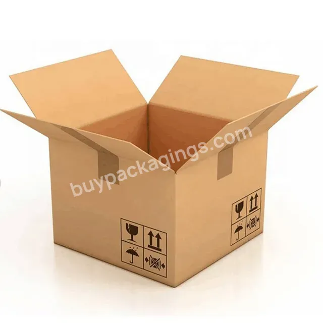 Custom Logo Small Double Wall Carton Recycle Shipping Moving Delivery Corrugated Box