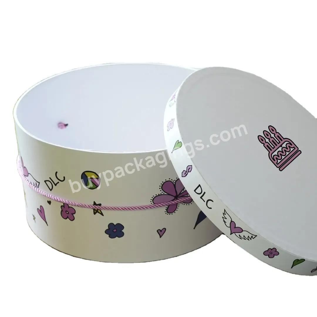 Custom Logo Small Round Paper Tube Box For Cosmetic/candel/flower Packaging,Eco Friendly Cylinder Packaging Box