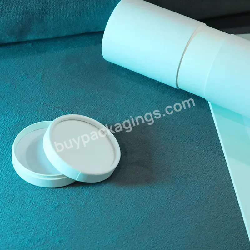 Custom Logo Small Round Paper Tube Box For Cosmetic/candel/flower Packaging,Eco Friendly Cylinder Packaging Box