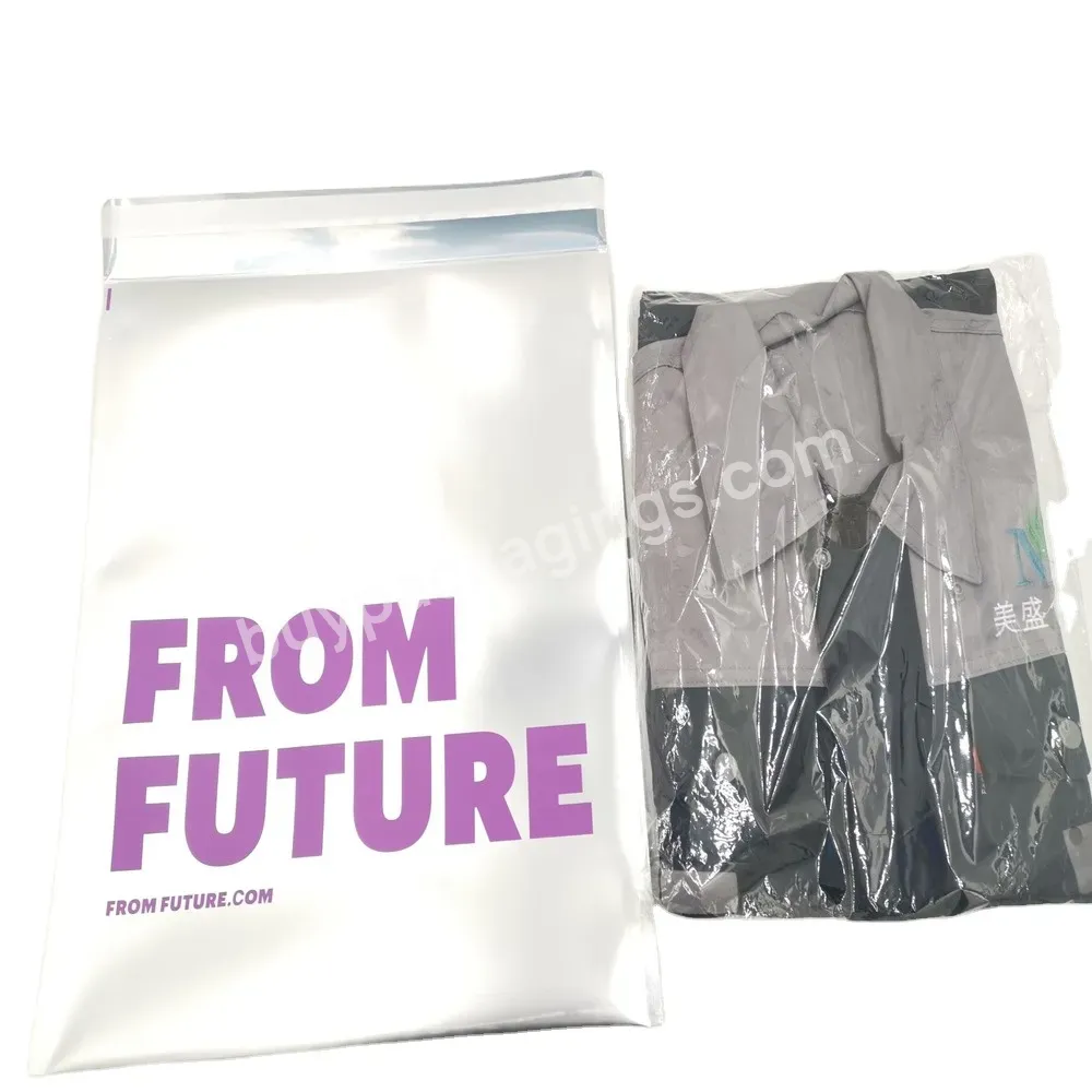 Custom Logo Top Seal Zipper Plastic 3 Side Sealed Holographic Packaging Mylar Bags For Clothes Underwear Socks