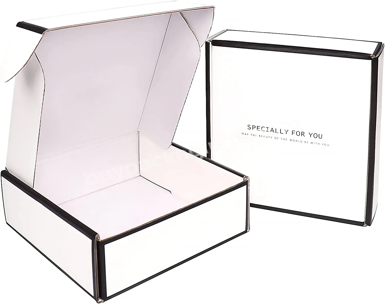 Custom Logo White Eco Friendly Corrugated Mailer Box Recyclable Cardboard Mailing Gift Boxes
