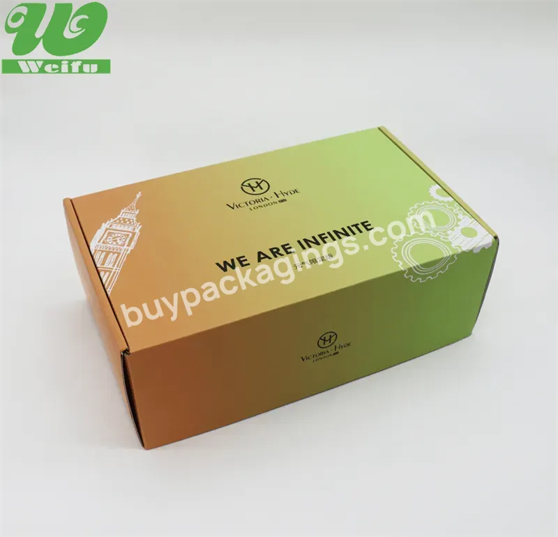 Custom Logo Wholesale Different Sizes Sandal Shoe Box Packaging