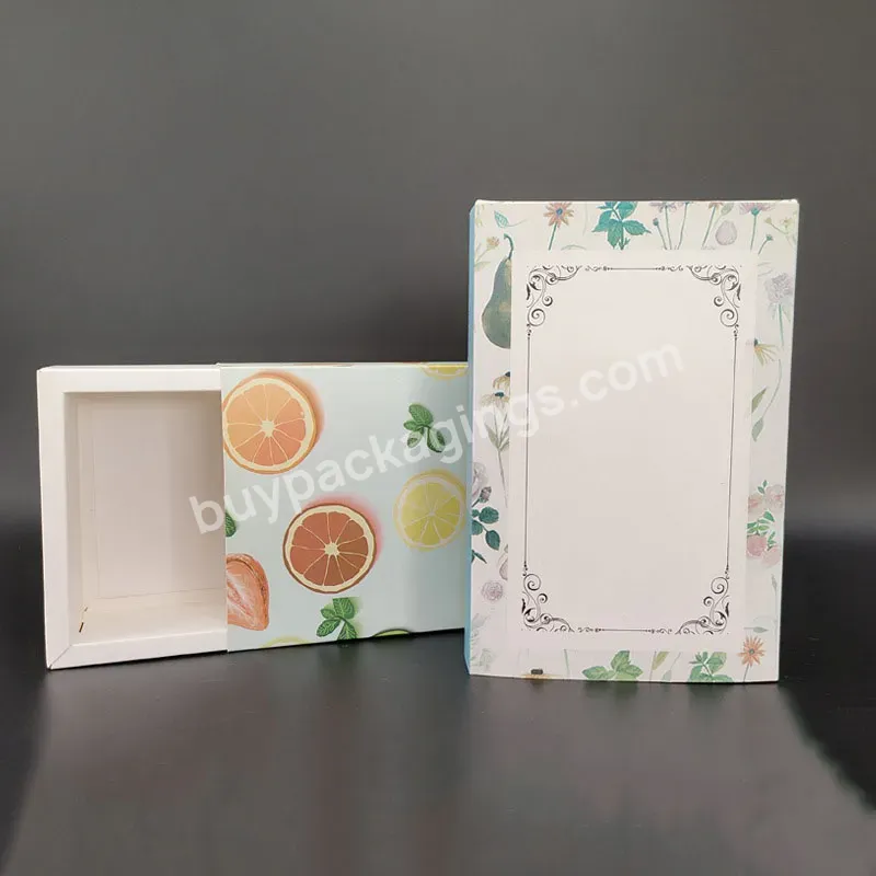 Custom Logo Wholesale Eco Friendly Paper Printed Luxury Small Size Drawer Gift Jewelry Packaging Box