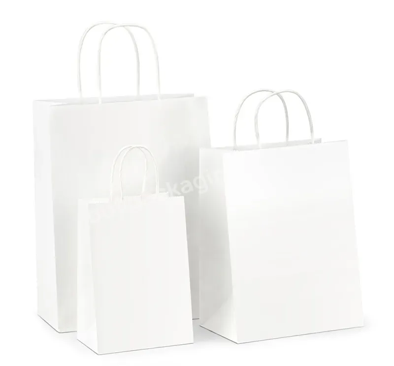 Custom Logo Wholesale Printed Recycle Kraft Craft Shopping Bag Gift Bags Brown Recycled Paper