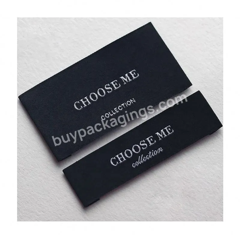 Custom Logo Woven Neck Clothing Labels