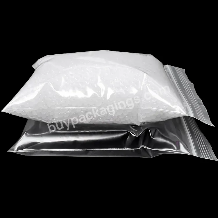 Custom Logo Zip Lock Bags Clear 2mil Poly Bag Reclosable Plastic Zipper Bags