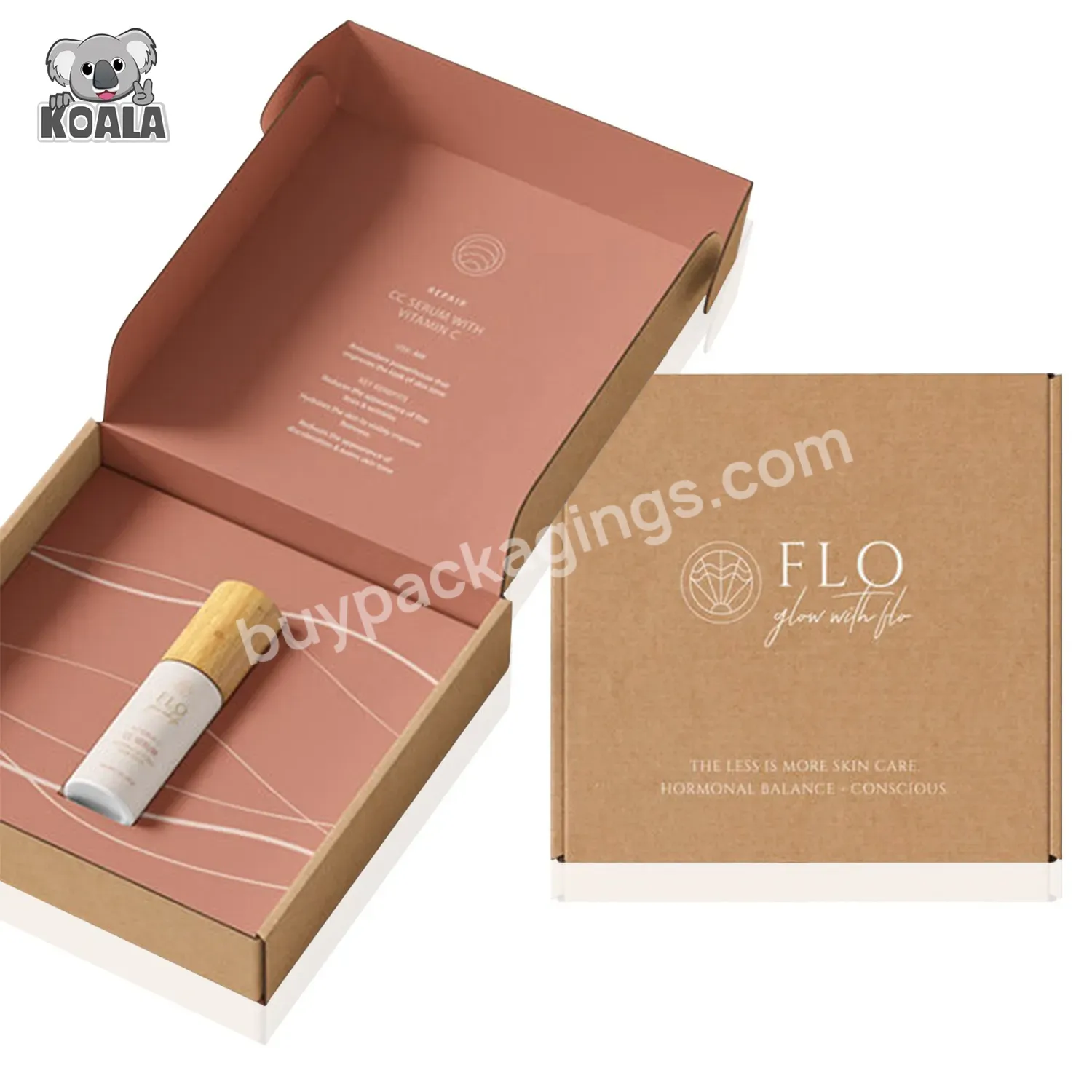 Custom Low Price Good Quality Kraft Paper Packaging Box For Essential Oil