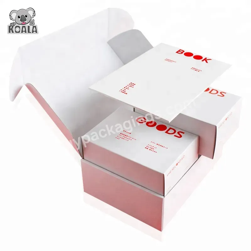Custom Low Price Reliable Quality Popular Corrugated Paper Colored Mailer Boxes