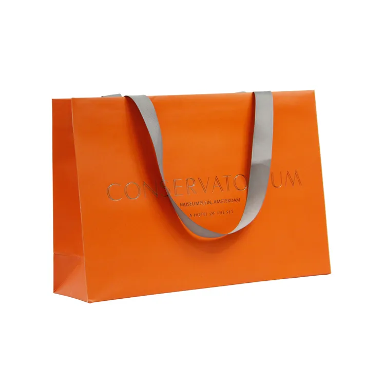 custom luxury black Clothes store retail paper carry bags boutique shopping paper bags with your own logo