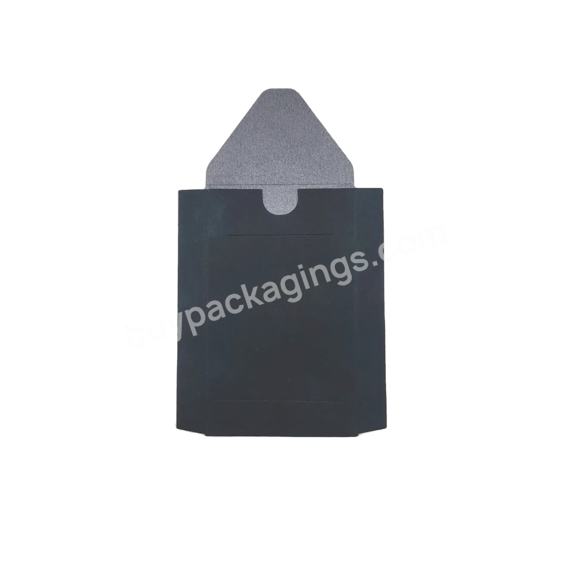 Custom Luxury Black Mini Paper Envelopes For Custom Envelope