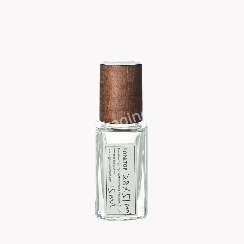 Custom Luxury Bouteille De Parfum Mini Cosmetic Glass Bottles Packaging Design Empty 15ml Refillable Perfume Bottle