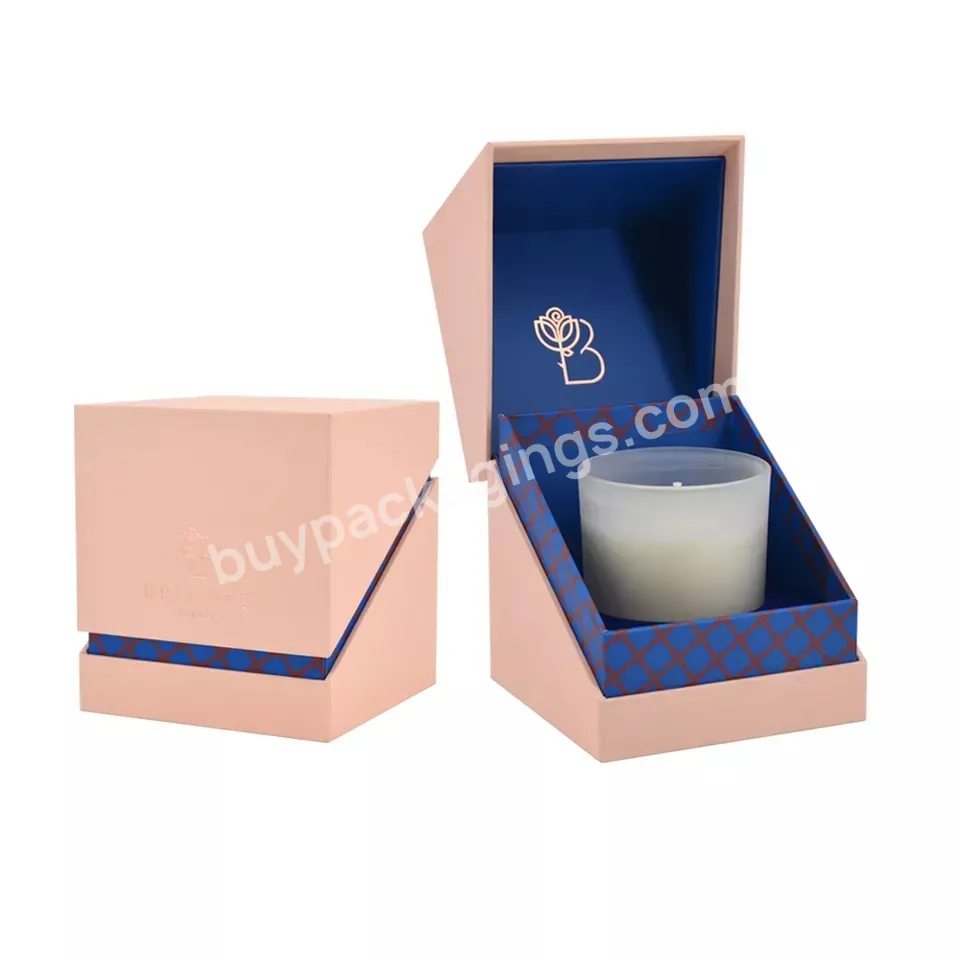 Custom Luxury Candle Jars Gift Box Packaging Wholesale Candle Boxes