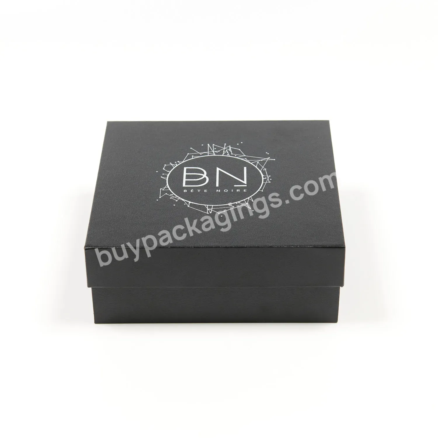 Custom Luxury Cosmetic Packaging Box Lid& Bottom Style Recycled Colour Printing Logo Packaging Paper Box