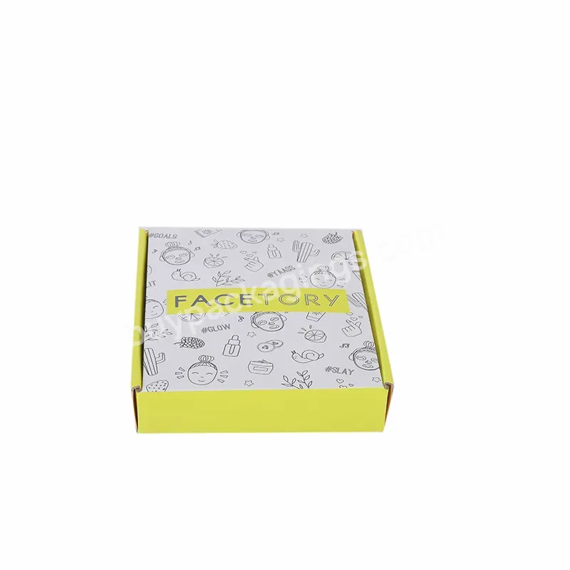 Custom Luxury Design Glossing Paper Eyelash Packaging Cosmetic Box