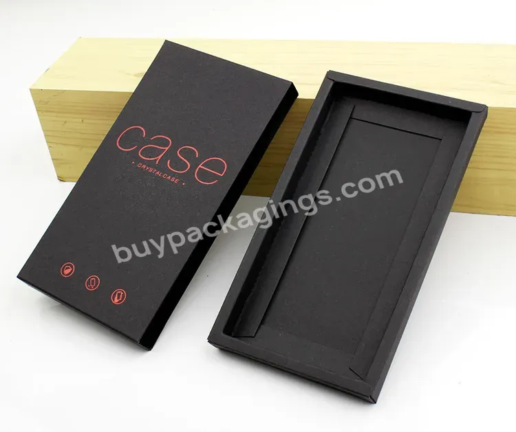 Custom Luxury Drawer Cell Phone Mobile Phone Case Packaging Box For Phone Case