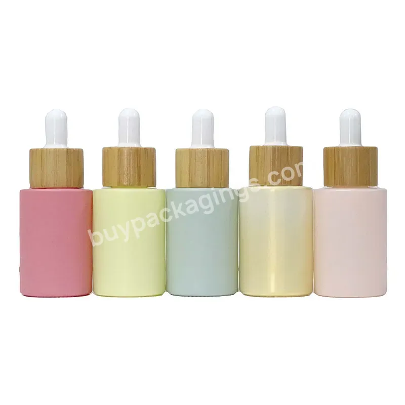 Custom Luxury Essential Oil Bottles 15ml 20ml 50ml 1oz Empty Glass Serum Dropper Bottle 30ml