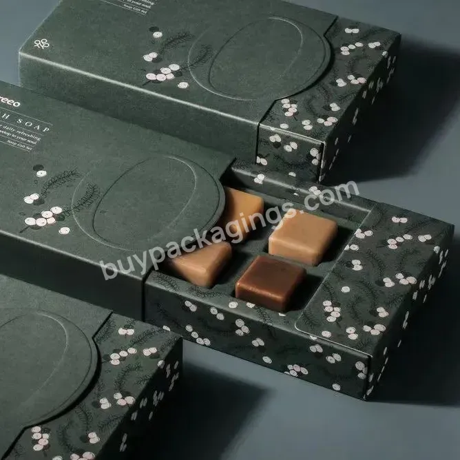 Custom Luxury Food Box Free Design Christmas Gift Box Pull Chocolate Packaging Paper Box