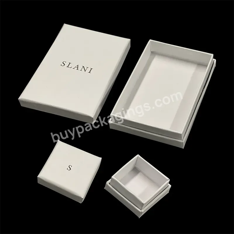 Custom Luxury Gold Stamping Jewelry Drawer Style Packaging Box Printing Design High Quality 3 Hot Sale New Drawer Box Package