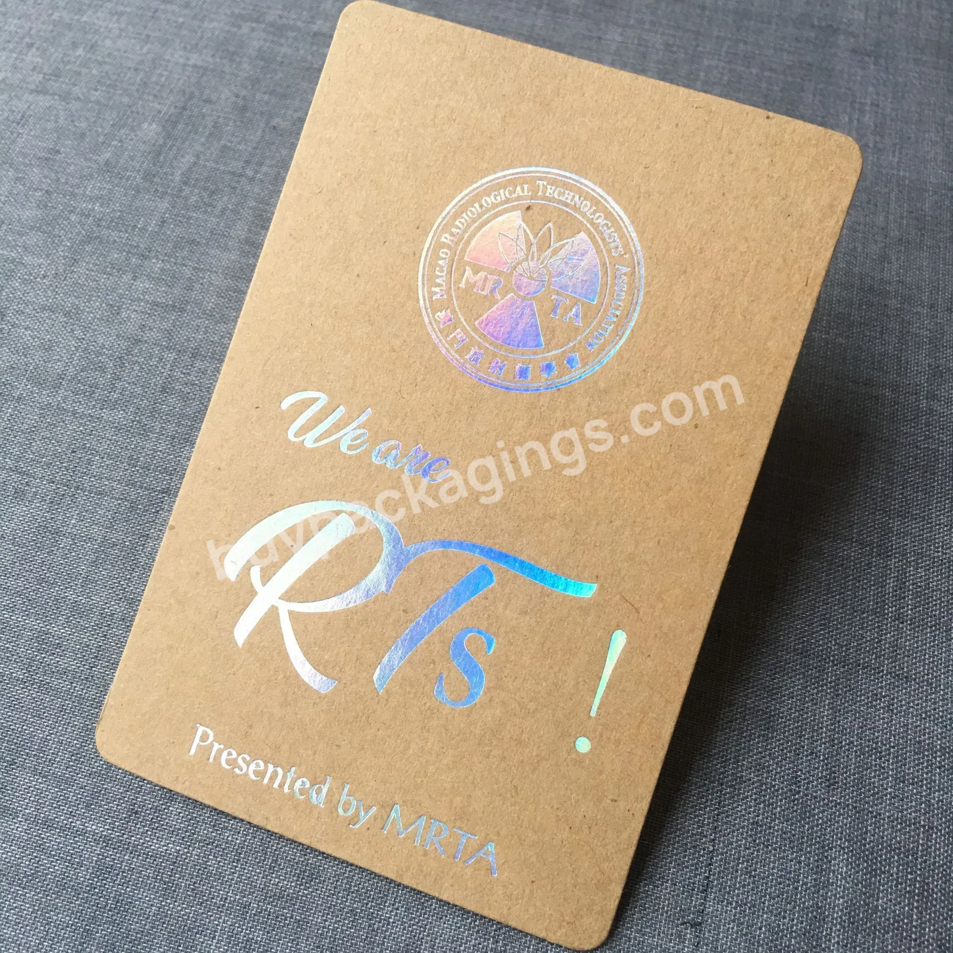 Custom Luxury Holography Eco-friendly Garment Blank Label Gorgeous Laser Hang Tags With Logo - Buy Personalized Customization Luxury Garment Tags,Custom Clothe Hang Tag,Clothing Hang Label.