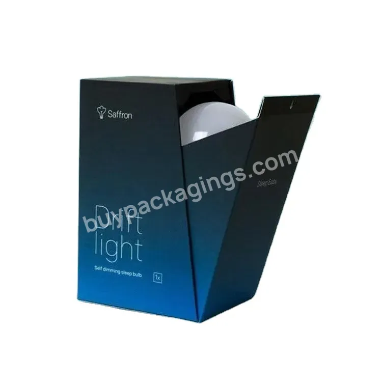 Custom Luxury Led Bulb Box/light Bulb Packaging Box/light Bulb Storage Box Foldable Paper Box