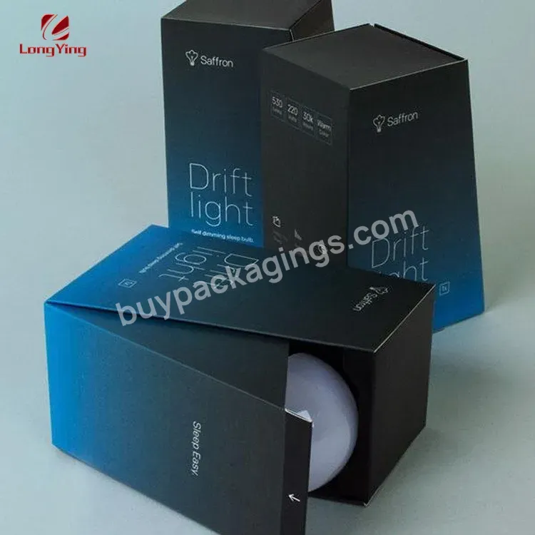 Custom Luxury Led Bulb Box/light Bulb Packaging Box/light Bulb Storage Box Foldable Paper Box