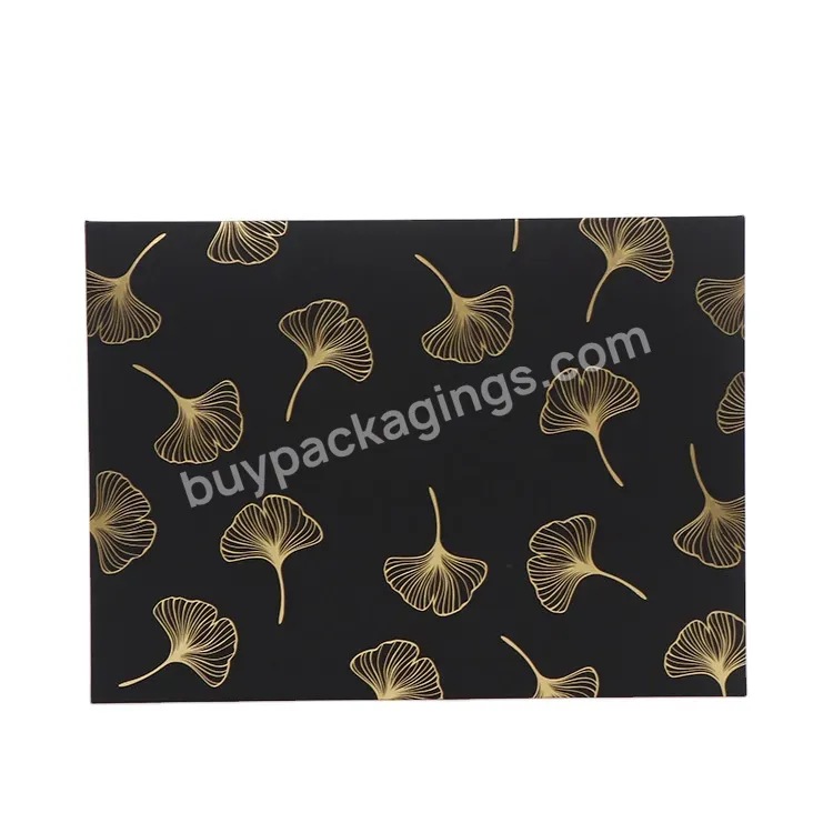 Custom Luxury Paper Gold Foil Stamping Envelope With Your Own Logo