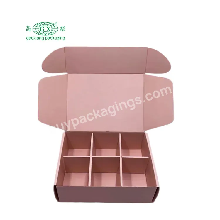 Custom Luxury Pink Cardboard Paper Box Skincare Cosmetics Packaging Box Eco Friendly Packaging Gift Box
