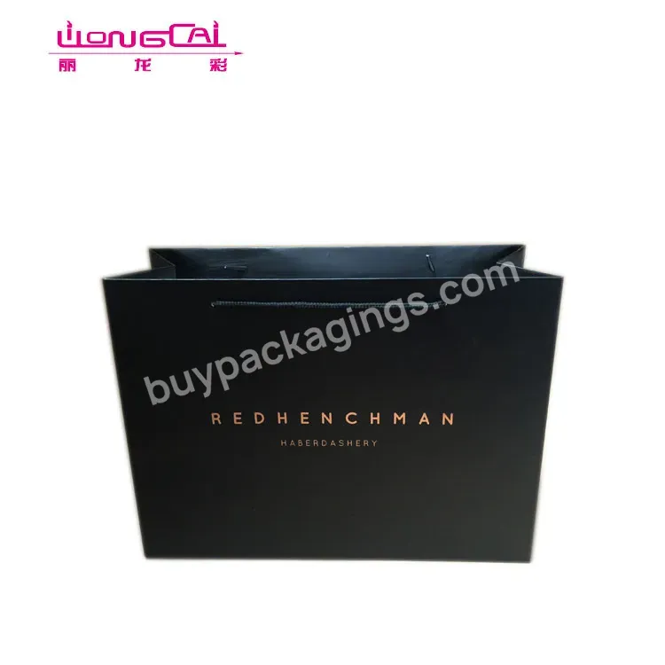 Custom Luxury Recycled White Card Paper Shopping Bag For Packaging Gift With Rope Handle