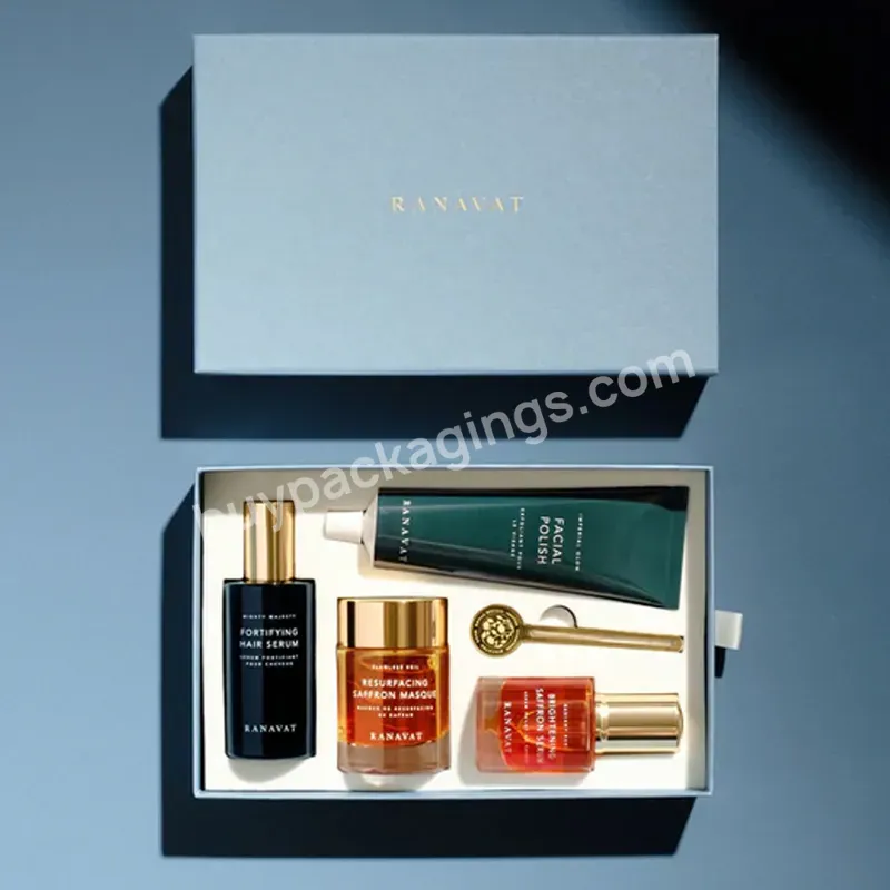 Custom Luxury Skincare Gift Set Packaging Box For Facial Product