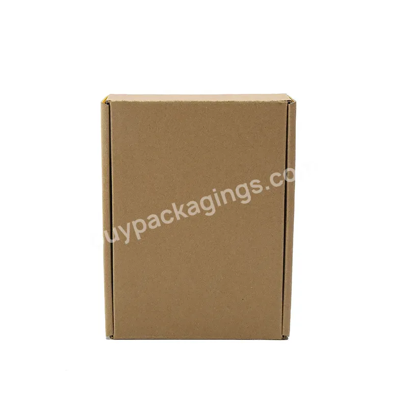 Custom Luxury Tuck Top Corrugated Shopping Recyclable Box
