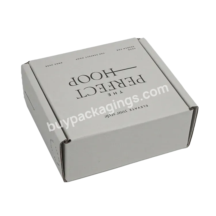Custom Luxury White Cardboard Paper Box For Skincare