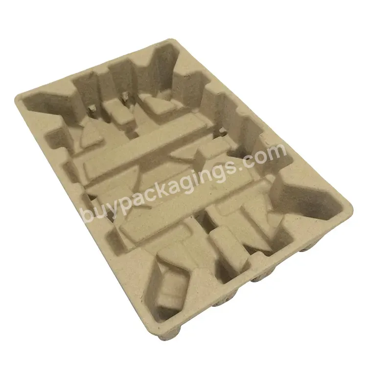 Custom Made Home Appliance Paper Molded Pulp Packaging Protective Custom Molded Pulp Paper Tray Packing
