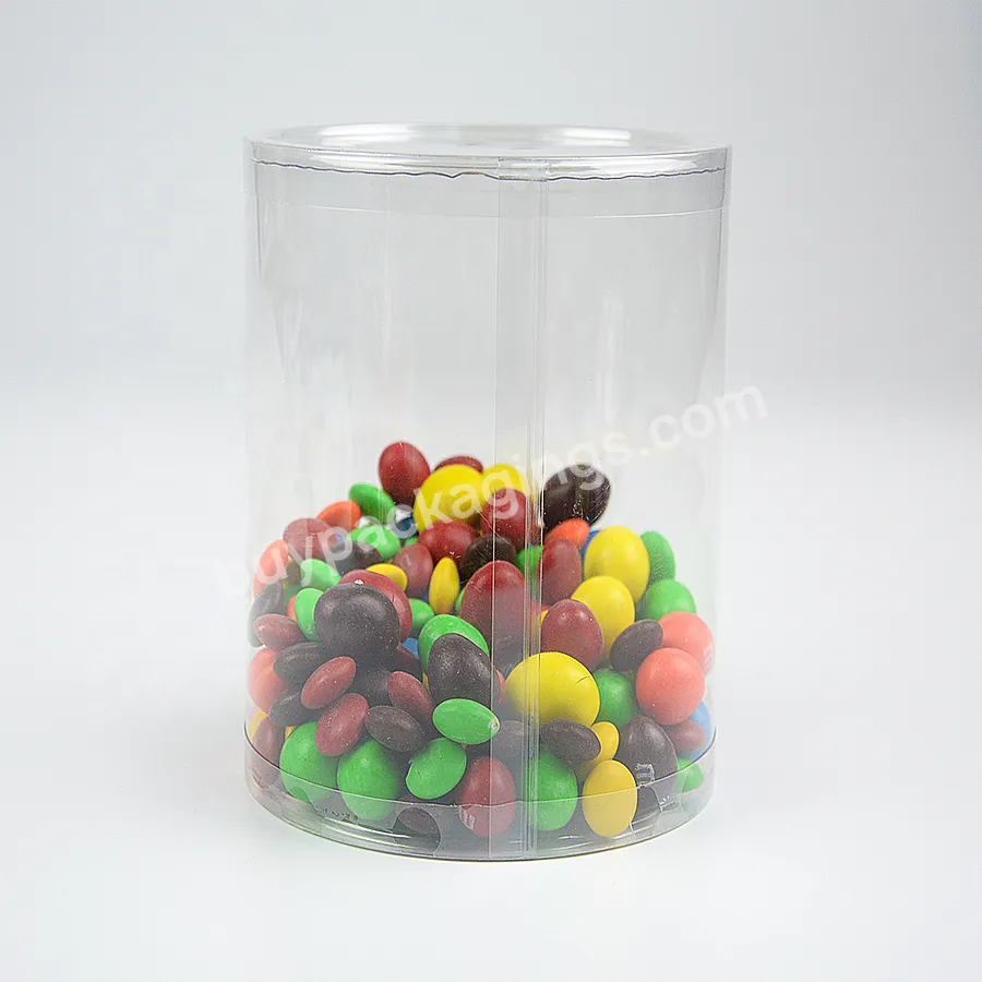 Custom Made Transparent Plastic Pet Tube Container - Buy Tube Container,Tube Plastic Container,Transparent Tube Container.