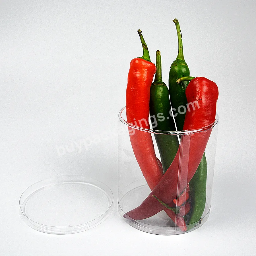 Custom Made Transparent Plastic Pet Tube Container - Buy Tube Container,Tube Plastic Container,Transparent Tube Container.