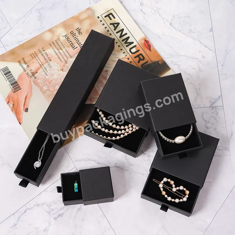 Custom Made Travel Luxurious Nice Earrings Balnkets Necklace Mini For Smart Jewellery Gift Boxes Packaging