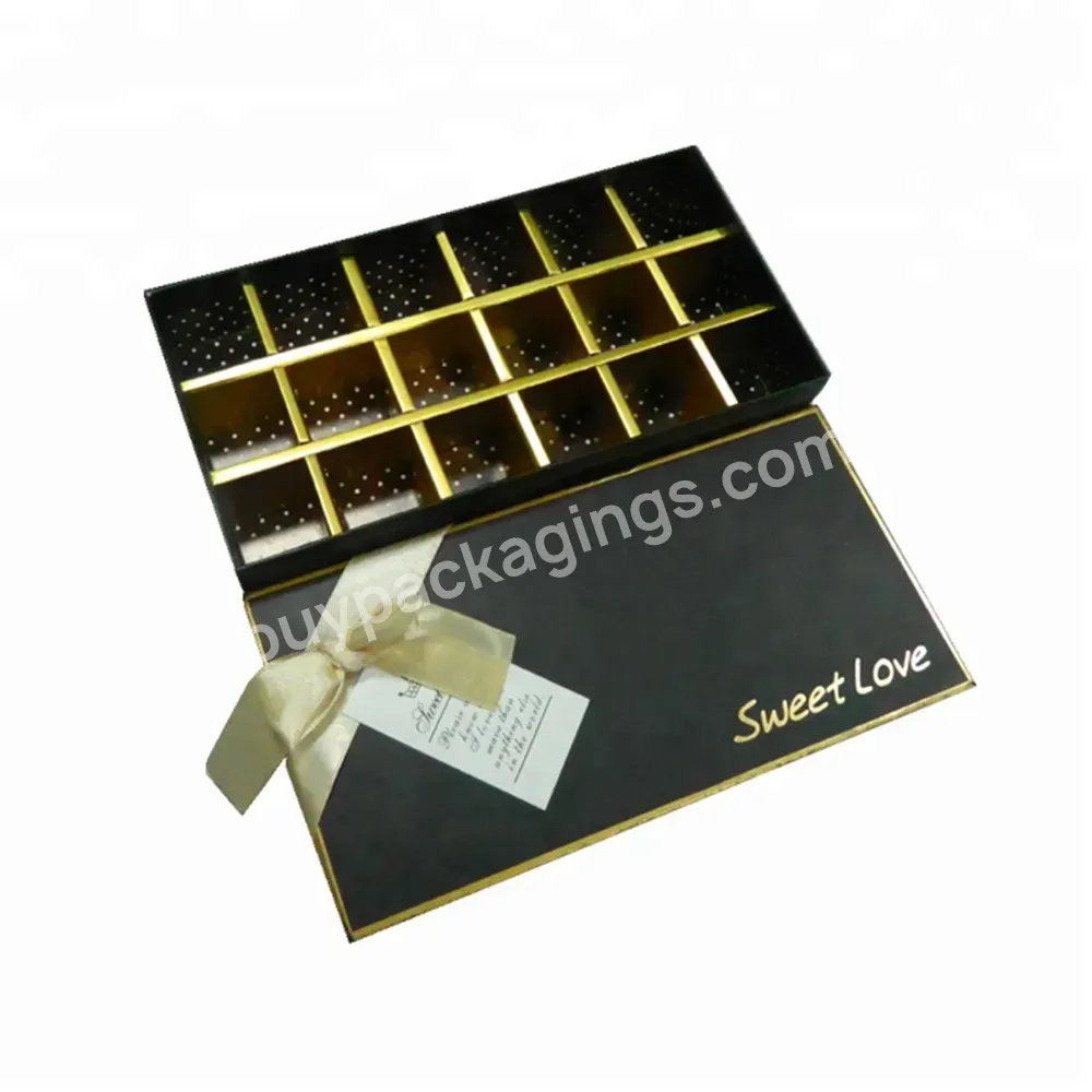 Custom Made Wholesale Paper Gift Chocolate Packaging Box