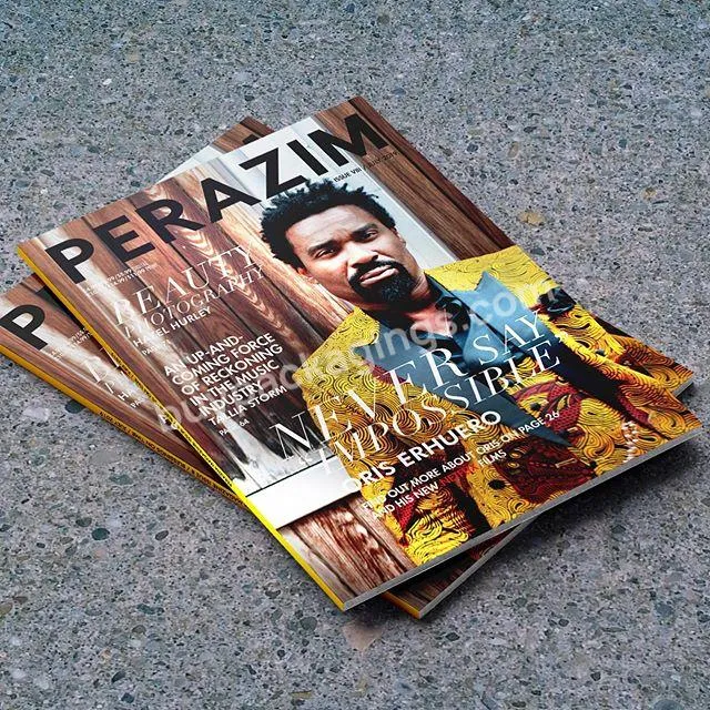 Custom Magazine Booklet Flyers Printing Cheap Price Full Color Magazine Printing