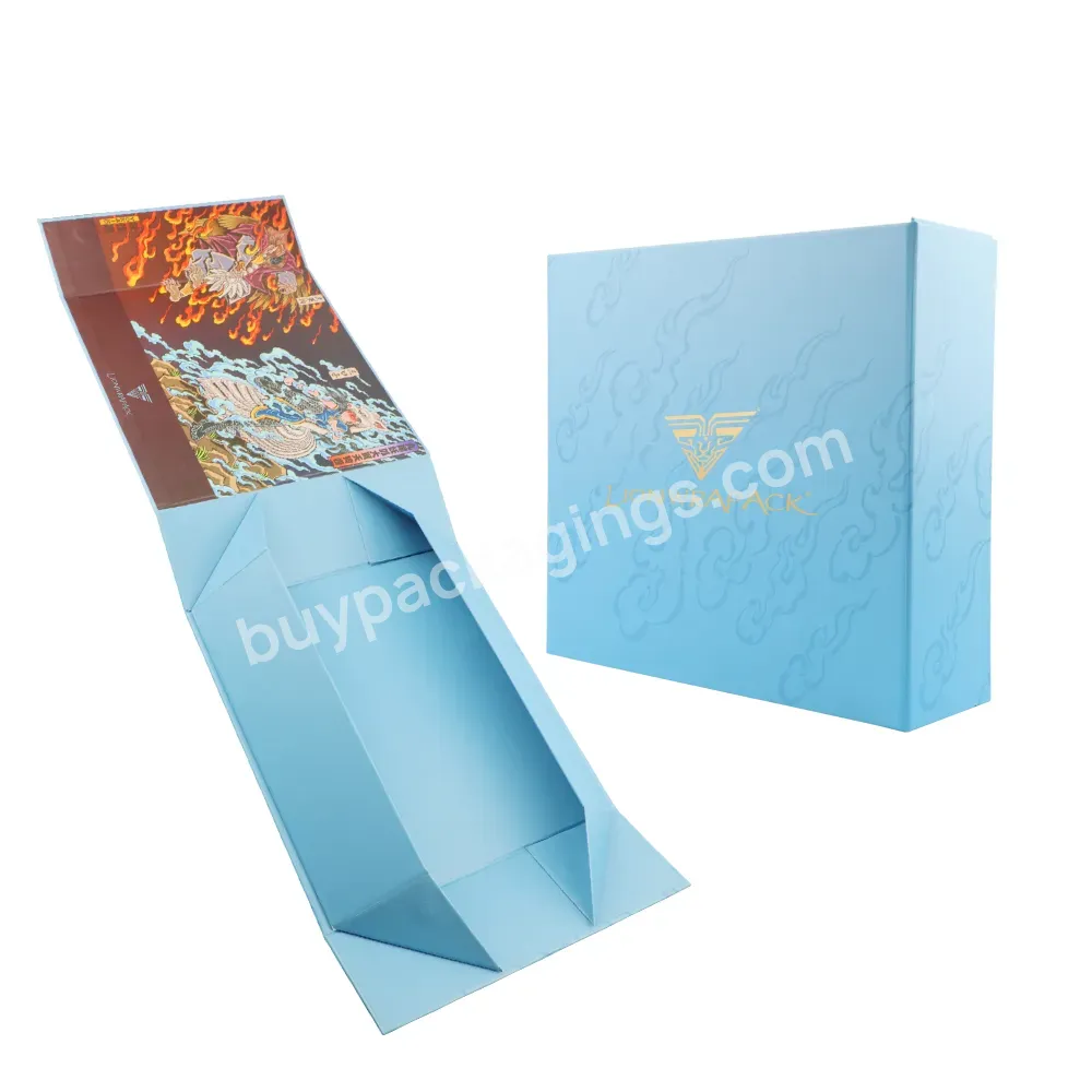 Custom Magnet Folding Boxes With Ribbons Luxury Gift Boxes For Gift Packaging Packaging Boxes For Clothes
