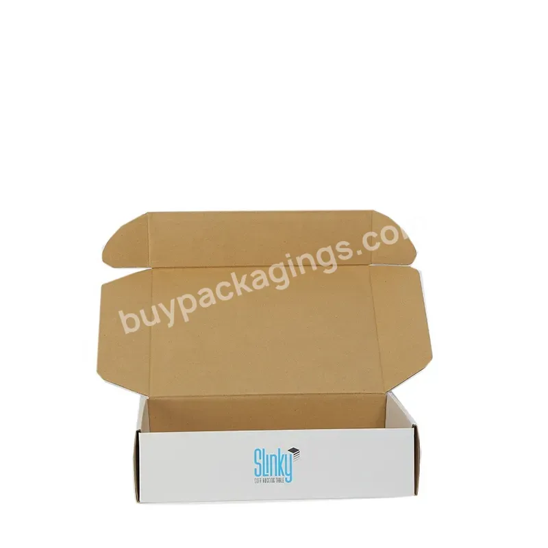 Custom Mailer Box For E-commerce Corrugated Kraft Paper Custom Printing Subscription Shipping Mailer Box