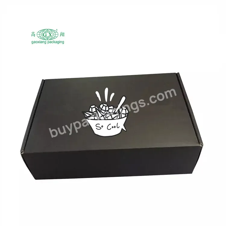 Custom Mailers Printing Cardboard Box Clothing Folding Mailer Box Shipping Box With Logo