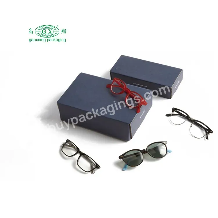 Custom Mailing Drawer Eyewear Eyeglass Sunglasses Packaging Corrugated Paper Shipping Box
